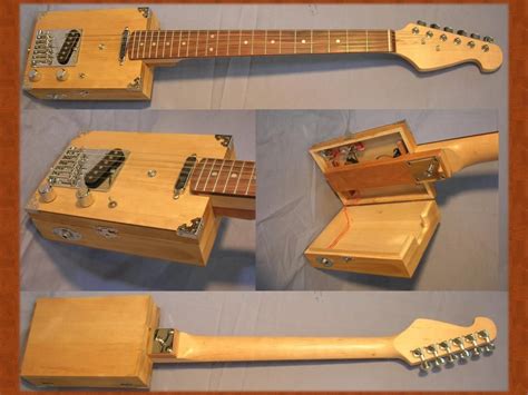 homemade electric cigar box guitar|resonator cigar box guitar plans.